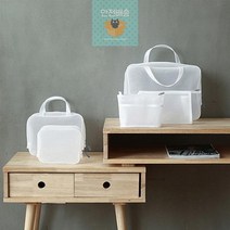 여행용_물놀이_화장품_방수_투명_5종_파우치_가방 D3CE