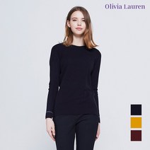 올리비아로렌 올리비아로렌 _배색 라운드 풀오버_VOBBLVW9121