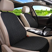 차량용 운전석 시트보호 커버 교체 벤츠 bmw 제네시스 승용차 사계절 방석, 조수석1P, 그레이