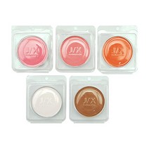 JX Professional 얼굴 페이스 메이크업 아티스틱 블러셔 5컬러 단품, 1개, 4.하이라이트
