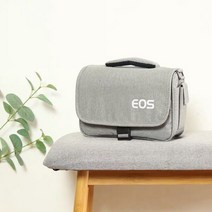 캐논 니콘 소니 카메라 가방 휴대용 방수 다기능 Slr 카메라 가방 어깨 가방 Crossbody 가방, 질감 회색 작은