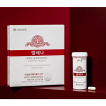 유한양행 엘레나 여성 질 유산균 프로바이오틱스, 2개월분(번들)