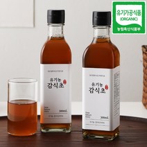 [유기가공식품] 유기농 감식초 국내산 3년 천연 자연 발효 식초
