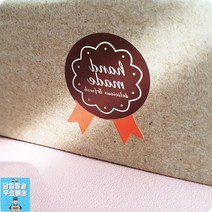 수제마카롱 개인카페 포장박스데코 포장지장식 핸드메이드스티커 유치원생일답례품