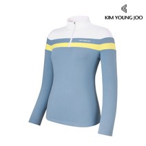 김영주 여성 양면 기모 마이크로 플리스 3도 배색 집업 티셔츠 / 후리스 아웃도어 등산 보온 기모티