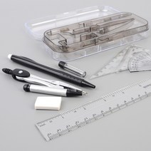 1Set/2Set 초등콤파스 학생용컴퍼스 삼각자각도기세트 컴파스, 2세트