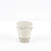 ★T&T★ 도자기 코스타 베이지 팔각컵 식당 물컵 물잔 머그잔 업소용 음식점 컵 ★F642KR★817X992, ★단일상품★