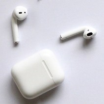 블루투스5.0무선이어폰 자동페어링 심플 인체공학적디자인 기념일 선물 고성능, 화이트 ND-i11S