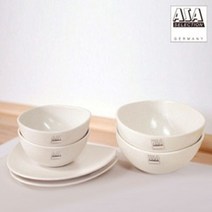 (사은품)아사셀렉션 스톤웨어 쿠바크림 2인 베 모던그릇 도자기, 본상품선택