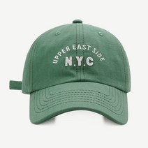 토이앤스티치 심플 소프트 볼캡 2종류 남여 공용 커플템 NYC 1977 모자