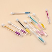 속눈썹 브러쉬 케이스 1ea 위생적인 미니 스크류 땅콩 연장 재료, 케이스 속눈썹 브러쉬 1ea