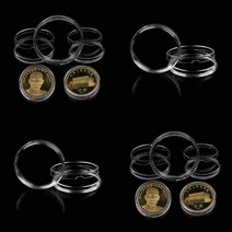 동전 수집 케이스 수집용품 아크릴 투명 동전보관 기념주화 취미, 21mm