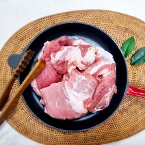 [당일출고] 한돈 잡육 뒷고기 자투리고기 막고기 3kg 소분포장 대용량 업소용 냉동 더예쁜한우, 한돈 잡육 1200g (600gx2ea), 1개