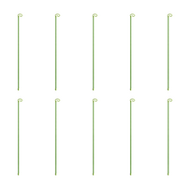 [본네트지지대고정핀] 나선형 회전식 식물지지대 일자 원예 화분 지지대 지주대 넝쿨 꽃, 30cm+10개
