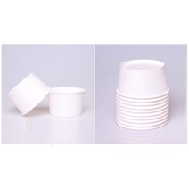 천연소재 분식집 음식 포장 종이용기 식당 일회용품, 1개, 상세페이지참조