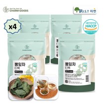 국산 뽕잎차 티백 상엽 뽕나무 잎 차 50개입 식약처 HACCP, 4팩