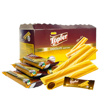 프론티어(식품) 펜트리 쿠키 과자 간식 프론티어 탑퍼 초콜릿 웨이퍼 (10g X 50개) 500g