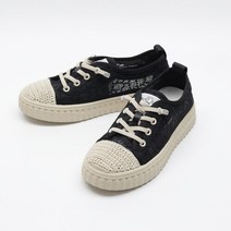 여자 앤티크 보헤미안 스타일 비침 스니커즈 운동화