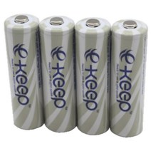 렉셀 LEXEL E-KEEP 니켈 수소 배터리 AA / AAA 충전 건전지 - 4알, AA-4알