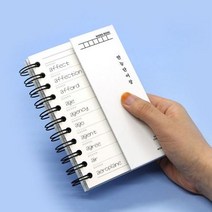 포켓 영어 단어 암기장 [단어집 단어장 독일어 일본어 프랑스어 중국어 스페인어 외우기 암기 수첩], 랜덤발송