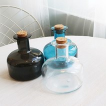 디퓨저용기 - 보떼 ( 200ml ) 코르크마개포함, 블랙
