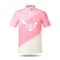 [지오코] ZST-1012/2012(TD퍼펙트 핑크아이보리) 볼링티 고기능성 커스텀 단체 티셔츠 주문제작상품