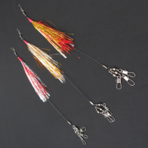 [단일코리아] 야광 문어채비 - 문어 낚시 필수품, 야광 문어채비 골드실버(2개입)