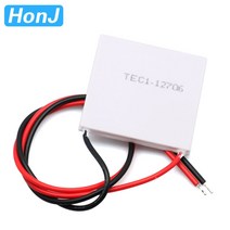 난방 케이블 온도 조절 냉매 트랩 팬 TEC1-12706 12703 열전 냉각기 12V 반도체 냉동 펠티어 엘레멘트, 08 TEC1-12712, 08 TEC1-12712
