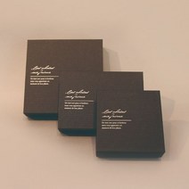 천운패키지 초콜릿박스 블랙청크(24구)[낱개], 단품