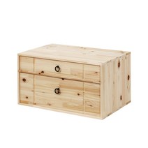 포레스트 원목 서랍장, 3단