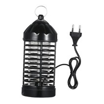 STK 곤충 자퍼 트랩 버그 물린 것은 플라이 zapper 모기 구충제 전기 곤충 함정 eradicator repeller 실내, 21x8.5cm, 블랙, 플라스틱