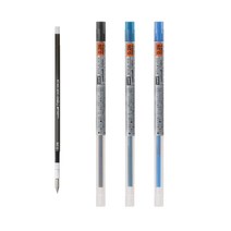 유니 스타일핏 리필 0.28mm 16가지 색상 볼펜심, 브라운블랙