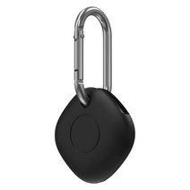 별다섯 삼성 갤럭시스마트 태그용 / 태그 플러스용 실리콘 케이스 카라비너포함, 블랙