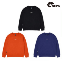 네파 NEPA 송파점 공용 3컬러 면과 폴리에스터를 혼용한 맨투맨으로 캐쥬얼한 외관에 가벼운 착용감 제공 라운드 긴팔티셔츠 7HE5365SP