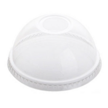 커피디바인 PET 아이스컵 돔형뚜껑 92mm, 1개입, 1000개