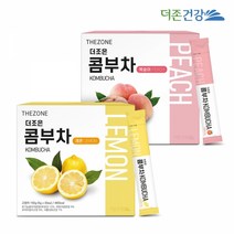 더존건강 더조은 콤부차 30포 레몬 1박스+복숭아 1박스, 2박스