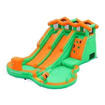 에어바운서 간이놀이터 방방이 물놀이 홈바운스, 442x340x205cm (송풍팬포함)