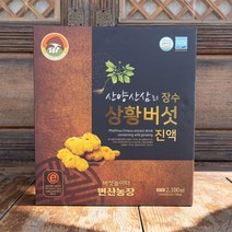 [런칭기념 할인이벤트] 산양산삼 품은 장수상황버섯진액 70ml x 30팩, 단품