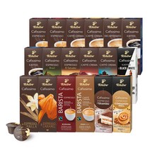 치보 카피시모 캡슐커피 18종 30캡슐 에카페 카피탈리시스템 전용, 카페크레마 리치아로마 30캡슐