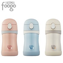 [써모스] 프리미엄 푸고 TKFB-280S 280ml 빨대컵 손잡이, 색상:핑크