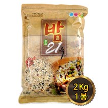 [탄탄대로잡곡] 국산100% 밤혼합곡(21곡) / 건강영양식 밤혼합곡 잡곡 혼합곡, 1개, 2kg