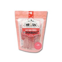 도기스쿨 개풍당당 강아지간식 연어플러스 스틱 200g, 단품