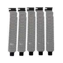120x20mm 하드 스틸 블랙 메쉬 PCI 섀시 슬롯 커버 브래킷 팬 먼지 필터, 검은색
