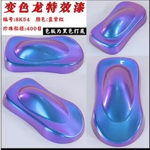 금속 카멜레온 진주 안료 색상 시프트 운모 파우더 에폭시 송진 슬라임 수채화 자동차 페인트용 25 g/bag, [04] 하늘색