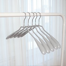 씨인크 논슬립 코팅 옷걸이, 여성용 상의코팅 옷걸이 그레이, 60개