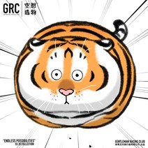 자전거 상의 싸이클링 GRC Fantasy Creations 정품 인증 VOL.5 플라잉 타이거로드 저지 긴팔 탑