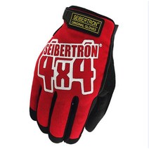 seibertron 터치 스크린 4x4 전술 장갑 f1 경주 정비사 등산 캠핑 사이클링 사격 경찰 사냥 장갑, XL, 02 빨간_04 XL