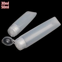 튜브형 핸드크림 케이스 여행용 화장품소분 리필공병, 1개, 50ml