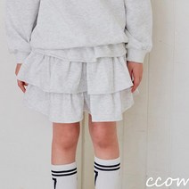 봉쥬르캉캉스커트 여아 유아 아기 스커트 꼼마제이 오렌지키즈