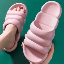 뒤꿈치가 편한 말랑쿠션 거실화 실내화 산모슬리퍼, 옐로우